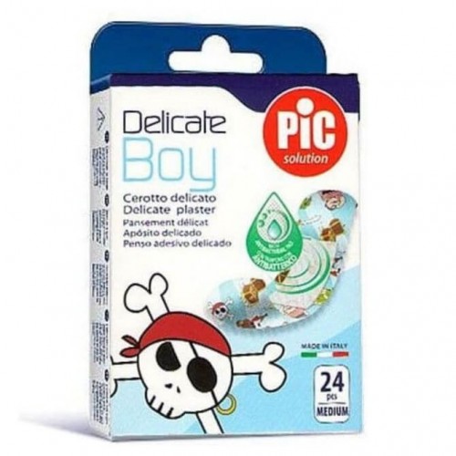 Pic Solution Delicate Boy, Medium 19x72mm Παιδικό Τσιρότο για Αγόρια, 24τμχ Pic Solution Delicate Boy, Medium 19x72mm Παιδικό Τσιρότο για Αγόρια, 24τμχ