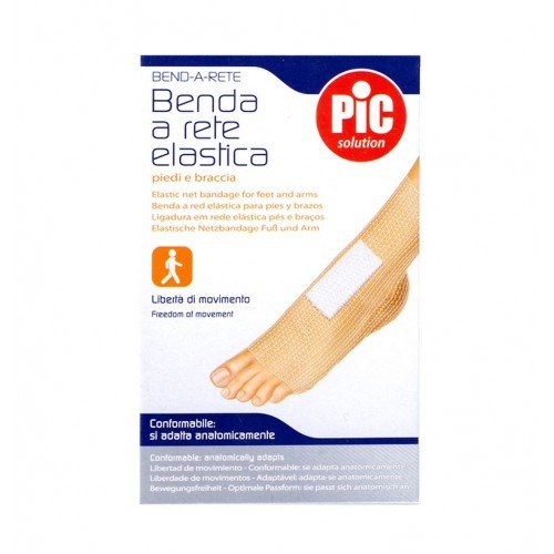 Pic Solution Bend A Rete Ελαστικός Δικτυωτός Επίδεσμος για το Πόδι και το Βραχίονα 1τμχ Pic Solution Bend A Rete Ελαστικός Δικτυωτός Επίδεσμος για το Πόδι και το Βραχίονα 1τμχ