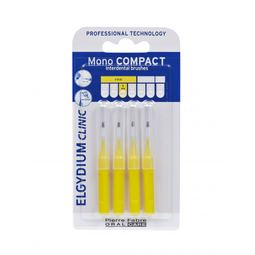 Elgydium Clinic Monocompact, Μεσοδόντια Βουρτσάκια 0.5mm 4τμχ Elgydium Clinic Monocompact, Μεσοδόντια Βουρτσάκια 0.5mm 4τμχ