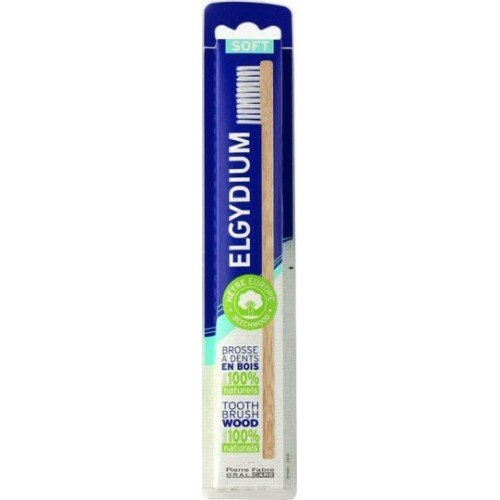 Elgydium Eco Friendly Soft Toothbrush, Ξύλινη Οικολογική Οδοντόβουρτσα, Μαλακή 1 Τεμάχιο Elgydium Eco Friendly Soft Toothbrush, Ξύλινη Οικολογική Οδοντόβουρτσα, Μαλακή 1 Τεμάχιο