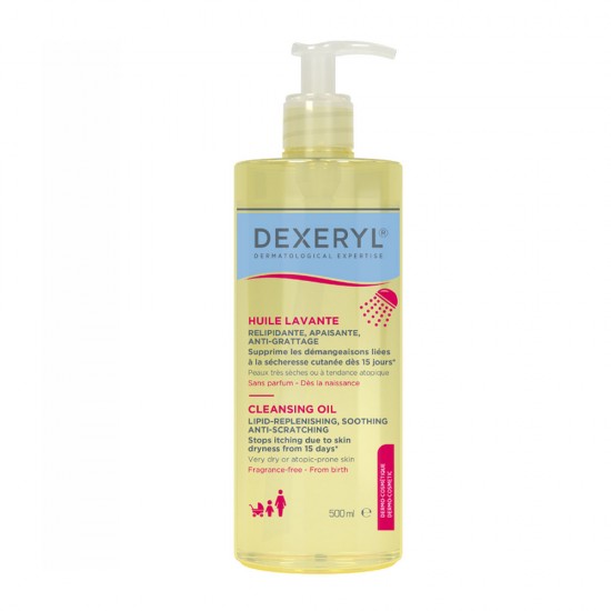 Dexeryl Cleansing Oil Λάδι Καθαρισμού για Πρόσωπο & Σώμα 500ml