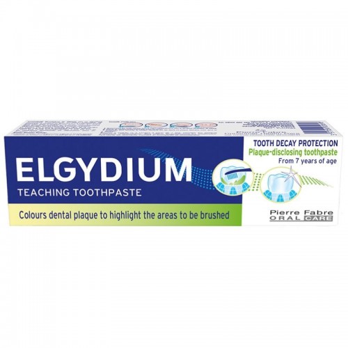 Elgydium Εκπαιδευτική Οδοντόπαστα 50ml. Χρωματίζει την πλάκα από 7 ετών Elgydium Εκπαιδευτική Οδοντόπαστα 50ml. Χρωματίζει την πλάκα από 7 ετών