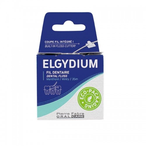Elgydium Eco Friendly Dental Floss, Άρωμα Μέντας, 35m Elgydium Eco Friendly Dental Floss, Άρωμα Μέντας, 35m