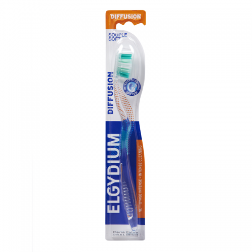 Elgydium Diffusion Soft, Οδοντόβουρτσα για Ολοκληρωμένο και Πλήρη Καθαρισμό του Στόματος, Μαλακή Elgydium Diffusion Soft, Οδοντόβουρτσα για Ολοκληρωμένο και Πλήρη Καθαρισμό του Στόματος, Μαλακή