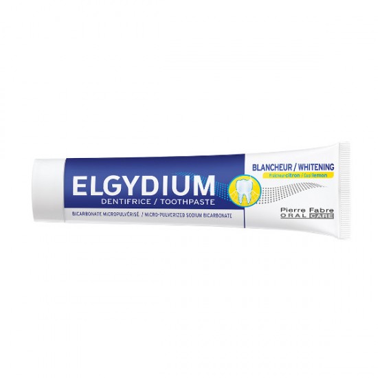 Elgydium Whitening Cool Lemon, Λευκαντική Οδοντόπαστα 75ml