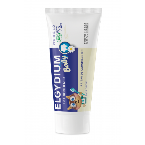 Elgydium Baby Βρεφική Οδοντόκρεμα, Πιστοποιημένη Βιολογική, Από 6 Μηνών έως 2 Ετών 30ml