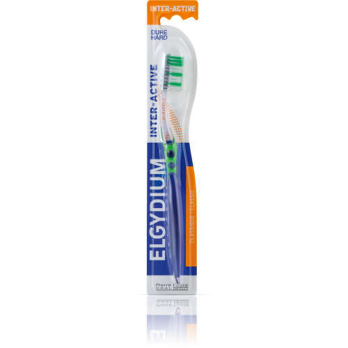 Elgydium Interactive Hard, Οδοντόβουρτσα με 2 Μήκη Θυσάνων, Σκληρή Elgydium Interactive Hard, Οδοντόβουρτσα με 2 Μήκη Θυσάνων, Σκληρή
