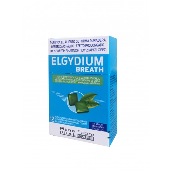 Elgydium Breath Pastilles 12 Παστίλιες