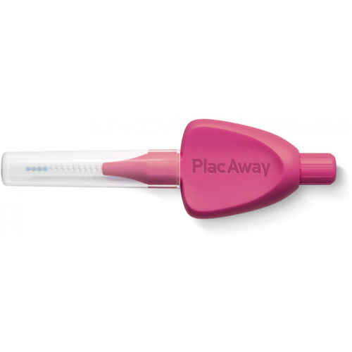 Plac Away Μεσοδόντιο Βουρτσάκι Triple Action 0.4mm, ISO 0, Ροζ, 6τεμ Plac Away Μεσοδόντιο Βουρτσάκι Triple Action 0.4mm, ISO 0, Ροζ, 6τεμ