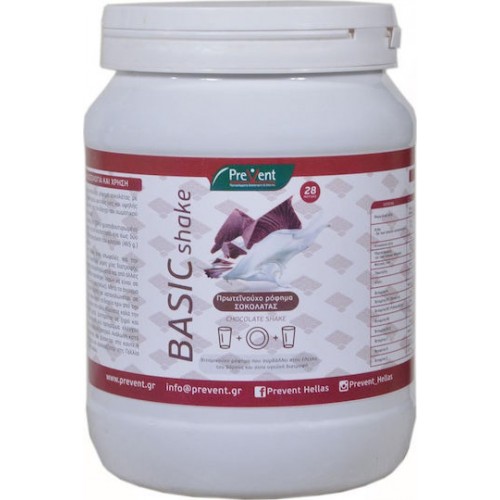 Prevent Basic Shake Υποκατάστατο Γεύματος με Υδατάνθρακες, με Γεύση Σοκολάτας, 465gr Prevent Basic Shake Υποκατάστατο Γεύματος με Υδατάνθρακες, με Γεύση Σοκολάτας, 465gr