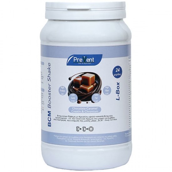 PreVent BCM Booster Shake Chocolate Caramel Creatin & Chromium Πρωτεϊνούχο Ρόφημα Κρεατίνης με Γεύση Σοκολάτα Καραμέλα 552g PreVent BCM Booster Shake Chocolate Caramel Creatin & Chromium Πρωτεϊνούχο Ρόφημα Κρεατίνης με Γεύση Σοκολάτα Καραμέλα 552g