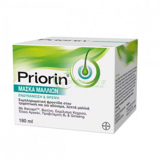 Priorin Μάσκα Μαλλιών 180mL