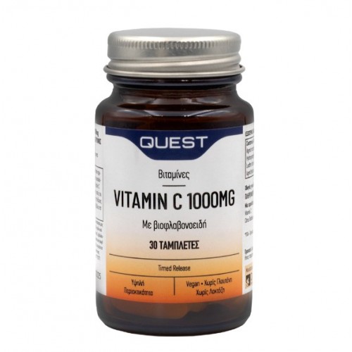 Quest Vitamin C 1000mg Timed Release 30tabs