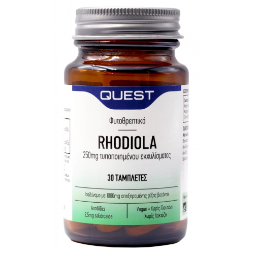 Quest Rhodiola 250mg Extract 30tabs Quest Rhodiola 250mg Extract 30tabs