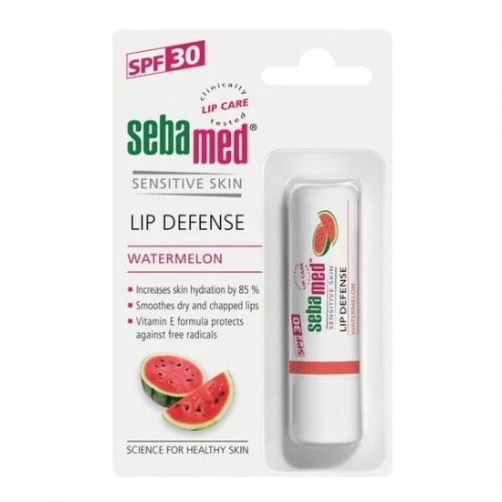 Sebamed Lipstick Spf30 Αντηλιακό Στίκ για τα χείλη 4,8gr. Γεύση Καρπούζι