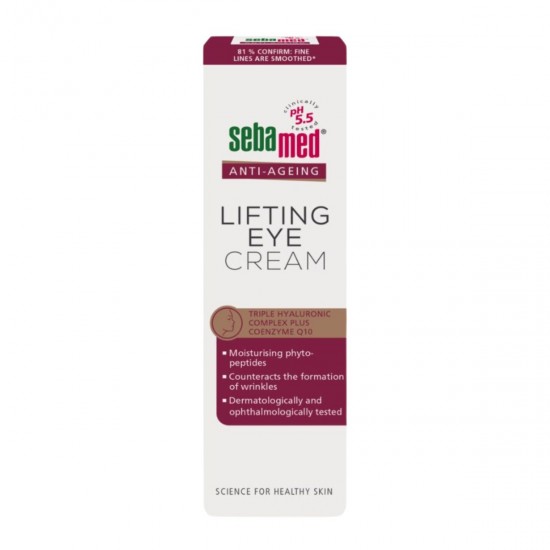 SebaMed Q-10 Eye Lifting Cream Αντιγηραντική Κρέμα Ματιών 15ml SebaMed Q-10 Eye Lifting Cream Αντιγηραντική Κρέμα Ματιών 15ml