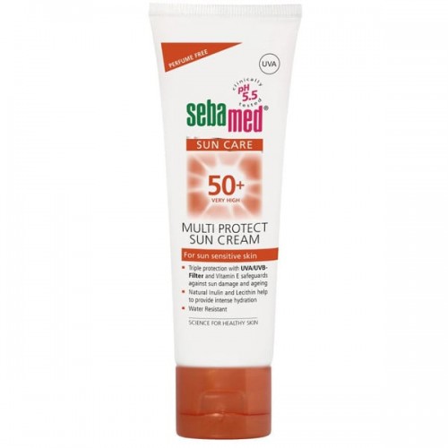 Sebamed Sun Cream SPF 50+ Multi Protect Sun Cream PH5.5 Χωρίς Άρωμα 75ml Sebamed Sun Cream SPF 50+ Multi Protect Sun Cream PH5.5 Χωρίς Άρωμα 75ml