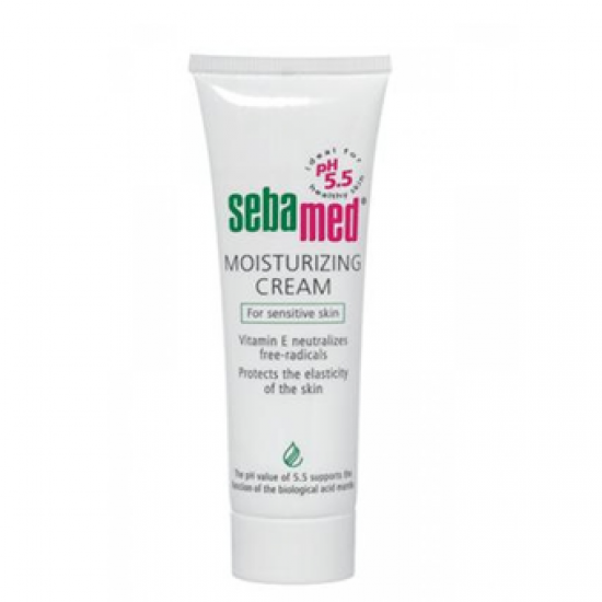Sebamed Moisturizing Cream Ενυδατική Κρέμα Προσώπου για Όλους τους Τύπους Επιδερμίδας 50ml 