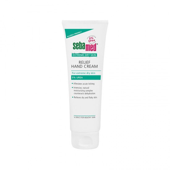 Sebamed Relief Hand Cream Urea 5% Ισχυρή Ενυδάτωση & ΄'Έκζεμα Χεριών 75ml Sebamed Relief Hand Cream Urea 5% Ισχυρή Ενυδάτωση & ΄'Έκζεμα Χεριών 75ml