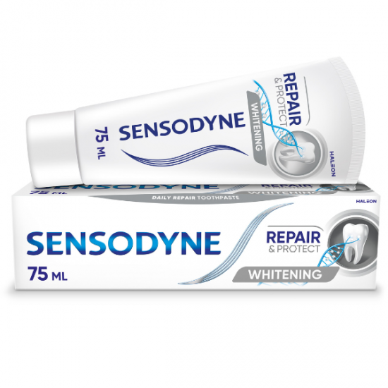 Sensodyne Repair & Protect Whitening Οδοντόκρεμα για Αναδόμηση & Λεύκανση 75ml