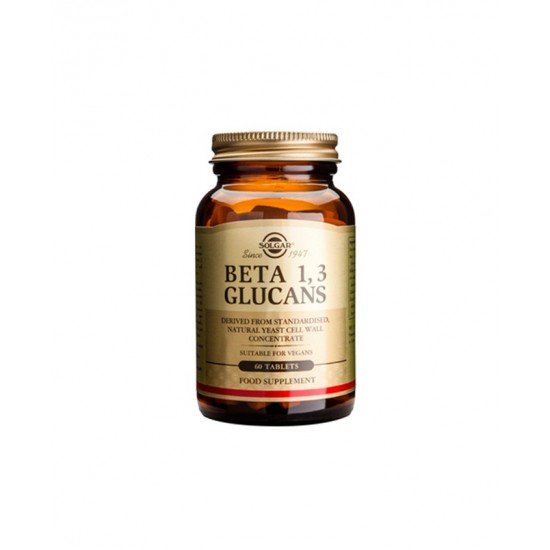 Solgar Beta 1,3 Glucans 60Tabs. Δρα θετικά στην πρόληψη του κοινού κρυολογήματος Solgar Beta 1,3 Glucans 60Tabs. Δρα θετικά στην πρόληψη του κοινού κρυολογήματος