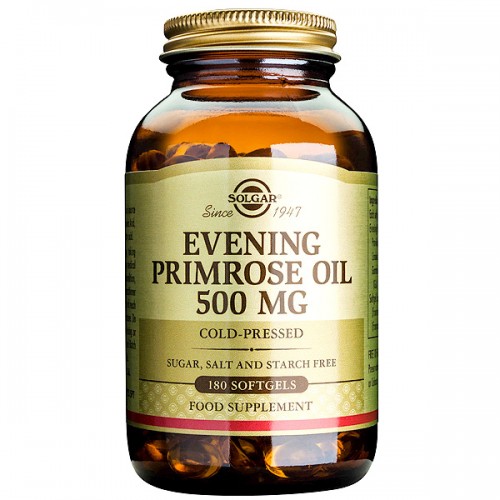 Solgar Evening Primrose Oil 500mg 180Caps.Έλαιο Νυχτολούλουδου,Συμβάλλει στην ανακούφιση των συμπτωμάτων εμμηνόπαυσης Solgar Evening Primrose Oil 500mg 180Caps.Έλαιο Νυχτολούλουδου,Συμβάλλει στην ανακούφιση των συμπτωμάτων εμμηνόπαυσης