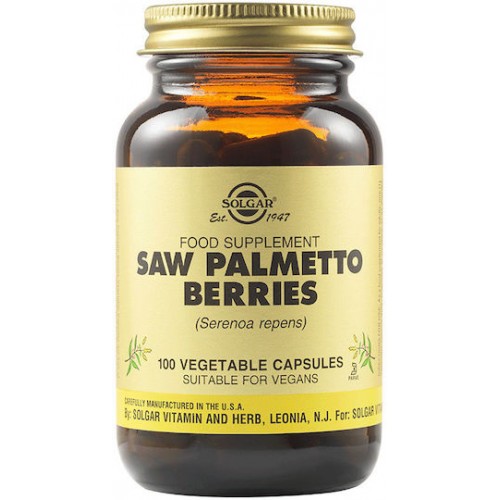 Solgar Saw Palmetto, Ιδανικό για Διαταραχές Ούρησης 100 Veg.Caps Solgar Saw Palmetto, Ιδανικό για Διαταραχές Ούρησης 100 Veg.Caps