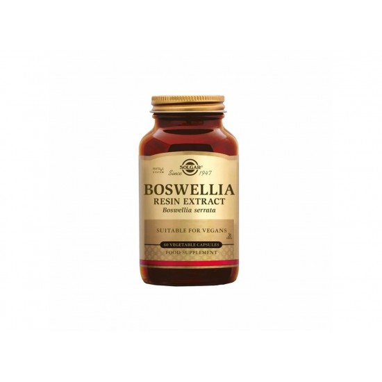Solgar Boswellia Resin Extract Προστατεύει Ιδιαίτερα τις Αρθρώσεις από Εκφυλιστικά Φαινόμενα Έπειτα από Παρατεταμένη Φλεγμονή  60 Φυτοκάψουλες