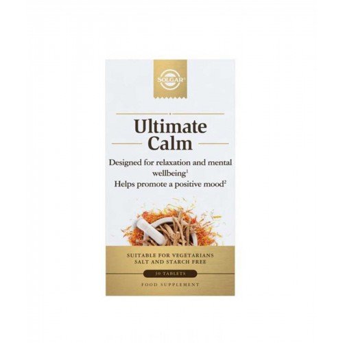 Solgar Ultimate Calm, Ενισχύει την Θετική Διάθεση 30 Tablets Solgar Ultimate Calm, Ενισχύει την Θετική Διάθεση 30 Tablets