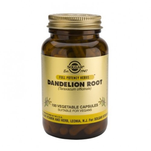 Solgar Dandelion Root 100 Veg. Caps, Συμπλήρωμα Διατροφής Αποτοξινωτικό του Ήπατος - Διουρητικό Solgar Dandelion Root 100 Veg. Caps, Συμπλήρωμα Διατροφής Αποτοξινωτικό του Ήπατος - Διουρητικό