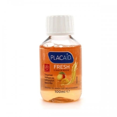 Plac Aid Fresh Μάνγκο Στοματικό Διάλυμα για Καθημερινή Φροντίδα TRAVEL SIZE 100ml Plac Aid Fresh Μάνγκο Στοματικό Διάλυμα για Καθημερινή Φροντίδα TRAVEL SIZE 100ml