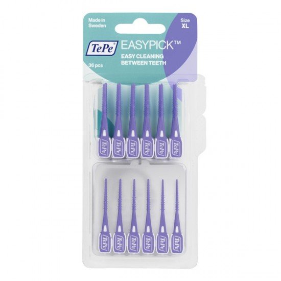 Tepe Easy Pick XL, Ελαστικές Οδοντογλυφίδες 36τμχ.
