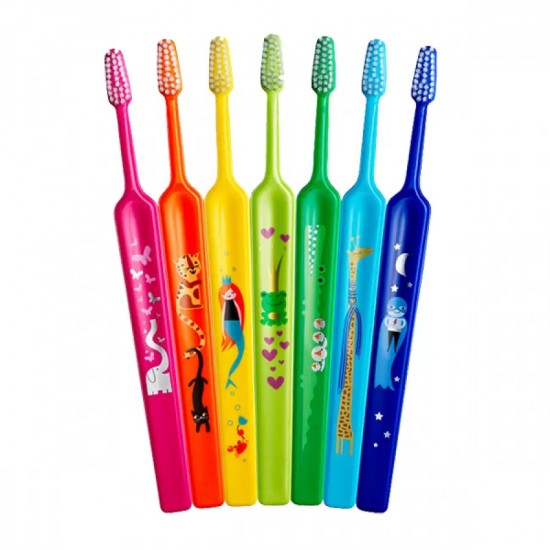 Tepe Kids Zoo Extra Soft 6+ Παιδική Οδοντόβουρτσα Πολύ Μαλακή 1τεμ