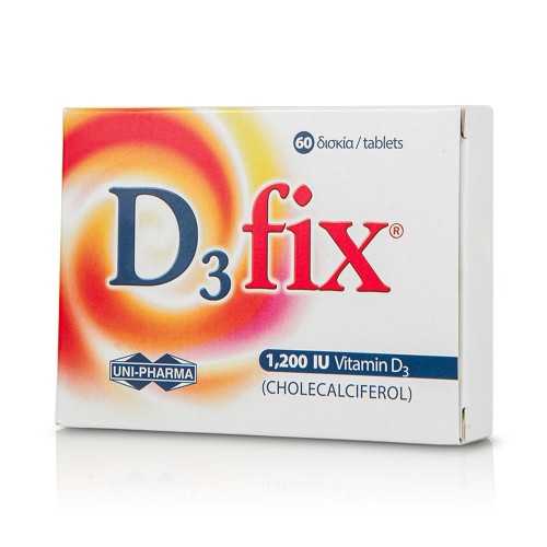 D3Fix 1.200IU, 60 Δισκία D3Fix 1.200IU, 60 Δισκία