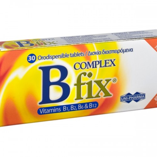 BFixComplex, 30 Διασπειρόμενα Δισκία BFixComplex, 30 Διασπειρόμενα Δισκία
