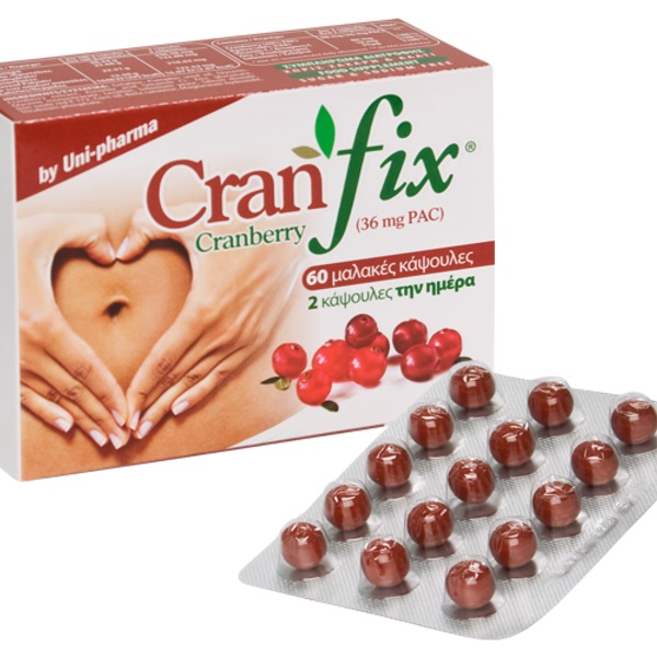 CranFix Cranberry, 60 Μαλακές Κάψουλες