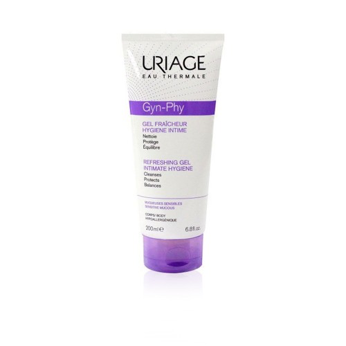 Uriage Gyn-Phy Refreshing Gel Αναζωογονητικό Τζελ Καθαρισμού Ευαίσθητης Περιοχής 200ml Uriage Gyn-Phy Refreshing Gel Αναζωογονητικό Τζελ Καθαρισμού Ευαίσθητης Περιοχής 200ml