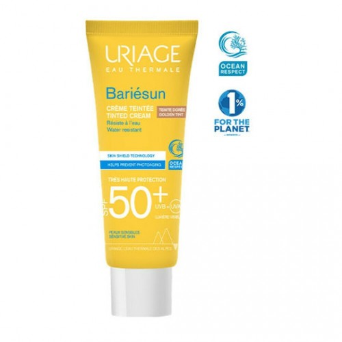 Uriage Bariesun Αντιηλιακή Κρέμα SPF50+ Με Χρώμα Απόχρωση Golden Tint 50ml
