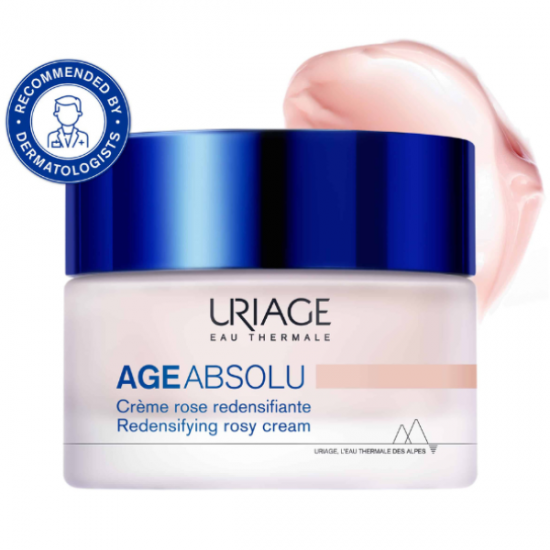 Uriage AgeAbsolu Redensifying Rosy Cream Αντιγηραντική Κρέμα Ημέρας 50ml