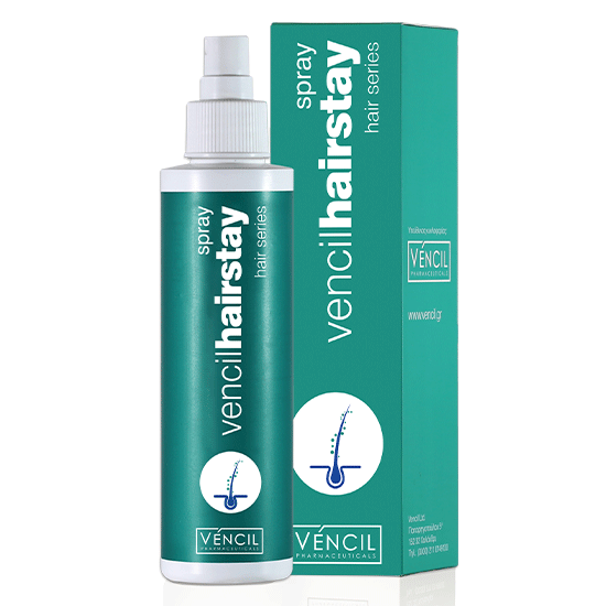 Vencil Hairstay Spray Leave-in Μαλακτικό Σπρέι Μαλλιών με Ενδυναμωτικούς Παράγοντες 200ml