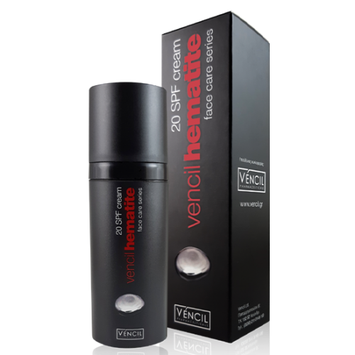 Vencil Hematite Cream SPF20 Ενυδατική Κρέμα Προσώπου 30ml