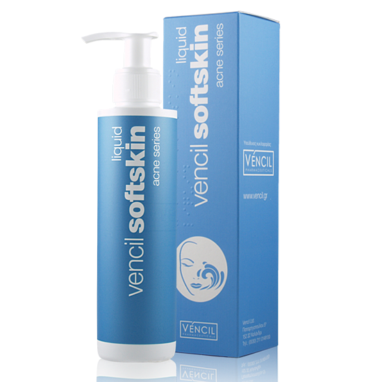 Vencil Softskin Liquid Υγρό Καθαρισμού για Μεικτά & Λιπαρά Δέρματα 200ml