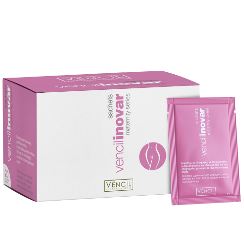 Vencil Inovar 20 Sachets Συμπλήρωμα Διατροφής με Μυο-Ινοσιτόλη & Φυλλικό Οξύ 20 Φακελάκια Vencil Inovar 20 Sachets Συμπλήρωμα Διατροφής με Μυο-Ινοσιτόλη & Φυλλικό Οξύ 20 Φακελάκια