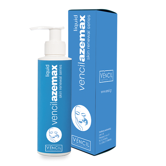 Vencil Azemax Liquid Υγρό Καθαρισμού για Λιπαρά Δέρματα με Τάση Ακμής 200ml
