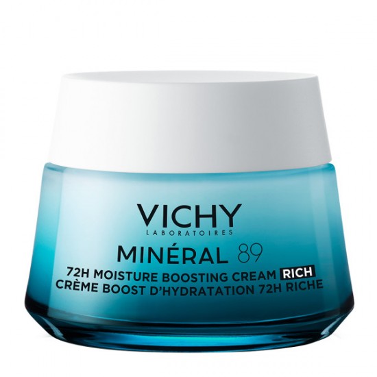 Vichy Mineral 89 Booster Ενυδάτωσης 72Η Κρέμα με Πλούσια Υφή 50ml