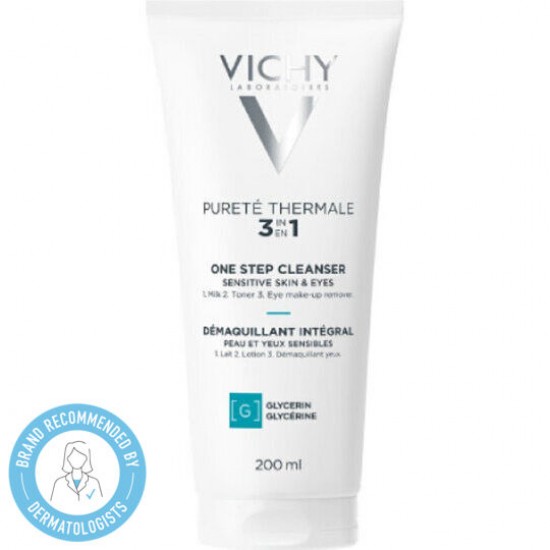 Vichy Purete Thermale Ντεμακιγιαζ 3 σε 1 για όλους τους Tύπους Eπιδερμίδας 200ml