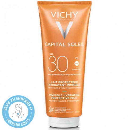Vichy Capital Soleil Αντηλιακό Γαλάκτωμα για Πρόσωπο & Σώμα SPF30, 300ml Vichy Capital Soleil Αντηλιακό Γαλάκτωμα για Πρόσωπο & Σώμα SPF30, 300ml