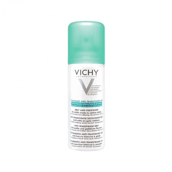 Vichy Deodorant 48h Anti-marks Aerosol, Αποσμητικό Spray Κατά των Σημαδιών 125ml