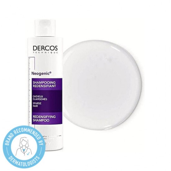 Vichy Dercos Neogenic Shampoo, Σαμπουάν για την Αύξηση της Πυκνότητας του Τριχωτού 200ml