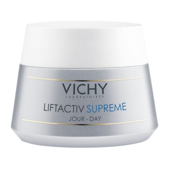 Vichy Liftactiv Supreme Αντιρυτιδική & Συσφικτική Κρέμα Προσώπου Ημέρας για Ξηρή έως πολύ Ξηρή Επιδερμίδα 50ml